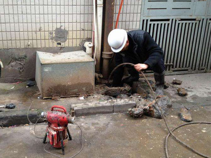 盘龙疏通下水道-洗菜池疏通